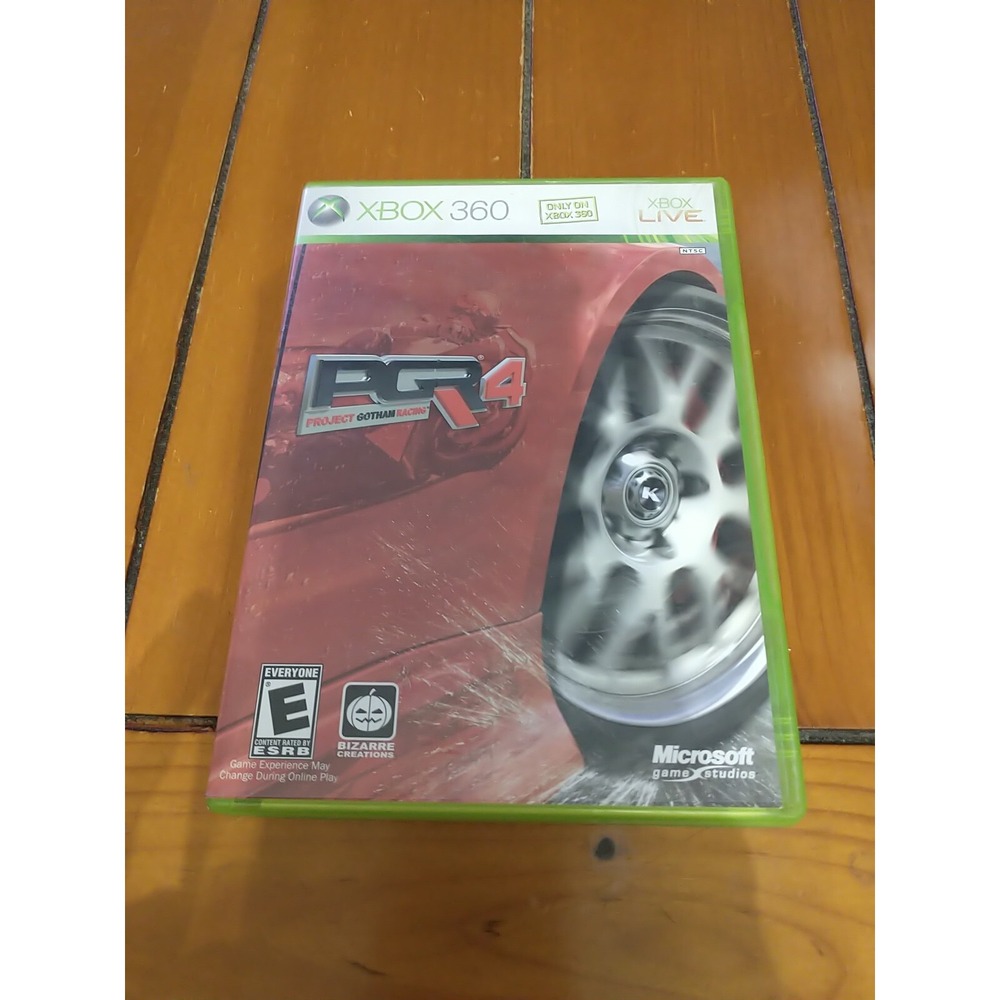 Project Gotham Racing 4 Xbox 360 Game PGR IV Complete Car Race Tested NTSC